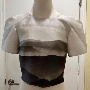 Silk Printed blouse Silk Cotton